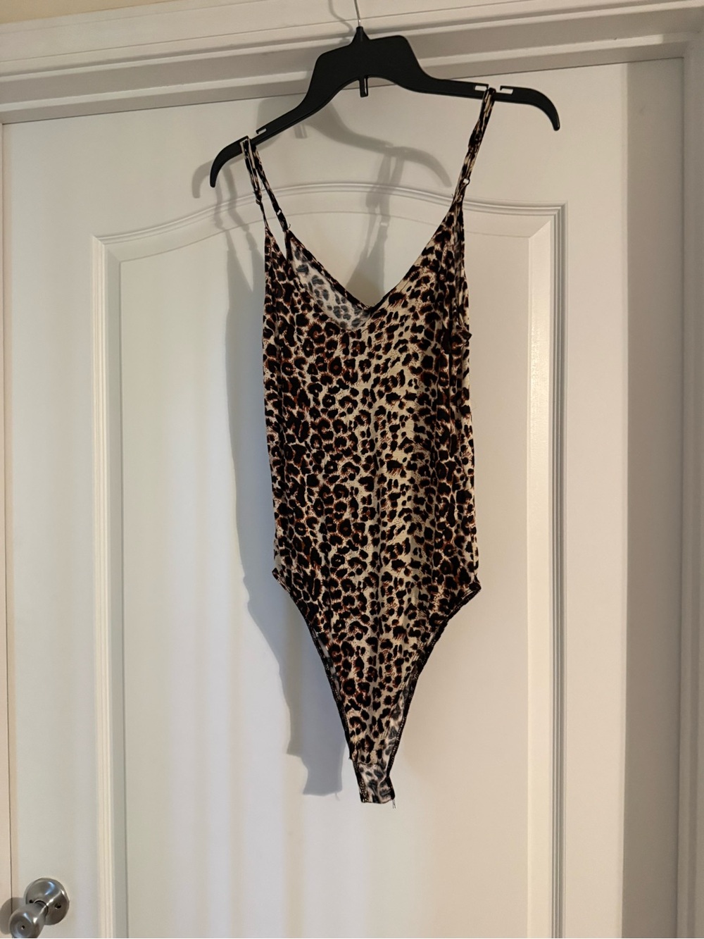 Leopard Print Women’s Body Suit - Brown
